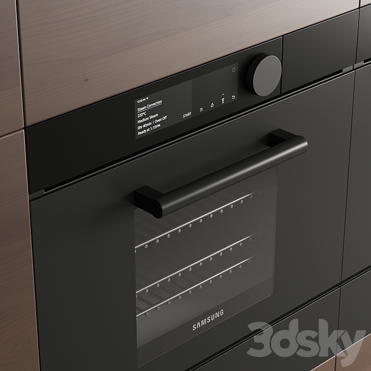 102 SAMSUNG Infinite Range Oven and Microwave 3DS Max - thumbnail 2
