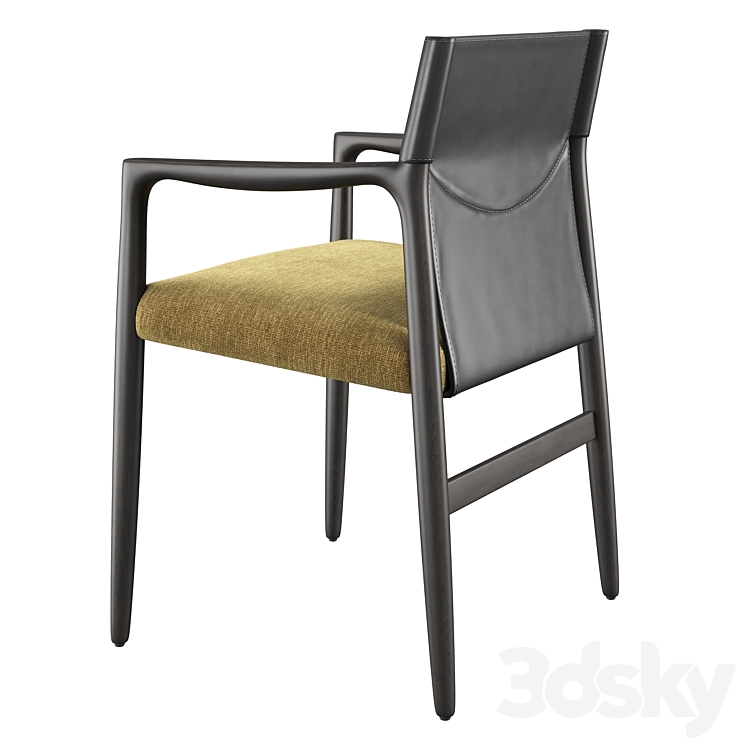Porada SVEVA Chair in 2 colors 3DS Max Model - thumbnail 2