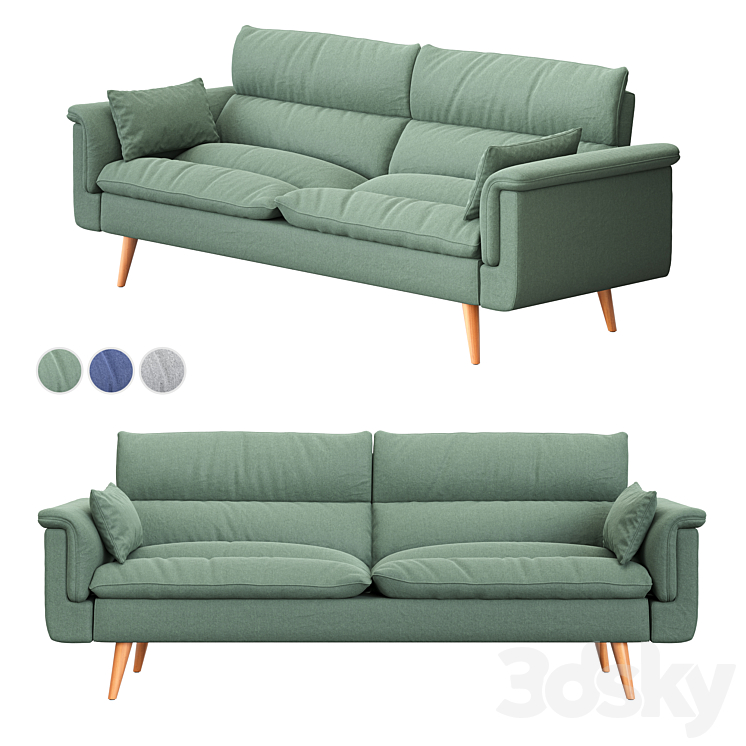 Imodern Harmony Sofa 3D Model