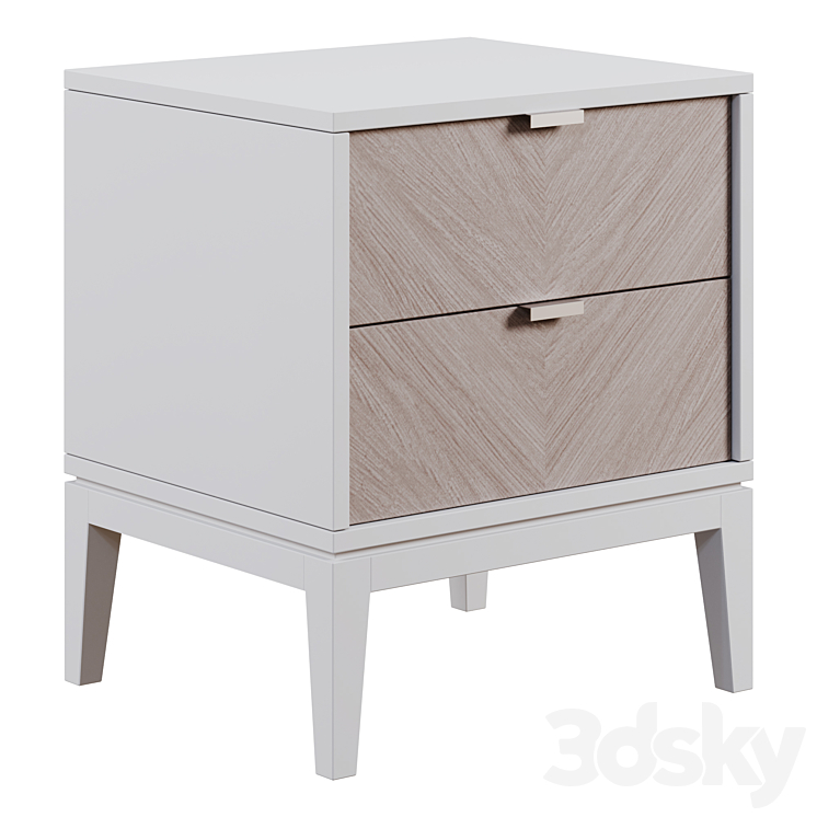 ellipse fjord nightstand 3DS Max - thumbnail 1