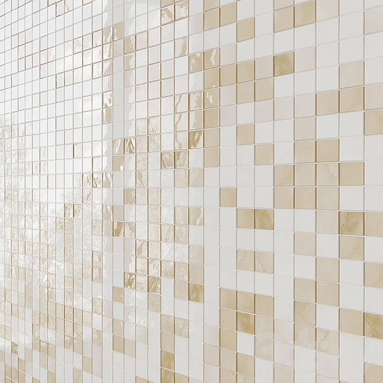Mosaic Kerama Marazzi Stelline Tiles 3D Model Free