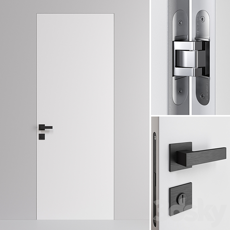 Door Barausse Blanc on Secret Free Download