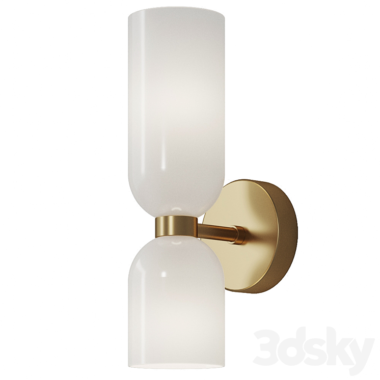 Wall lamp ST Luce Treviso SL1180.201.02 3DS Max - thumbnail 1