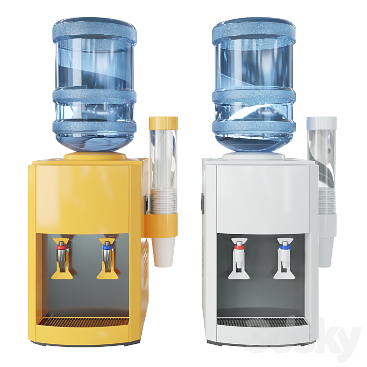 Water cooler 3D Model