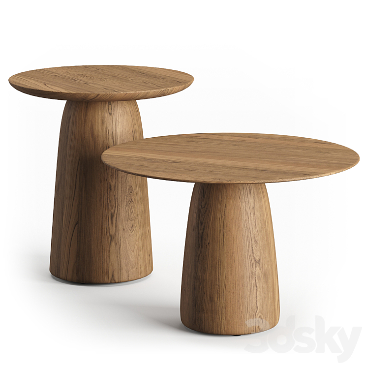 Dunes Tables by Tribu Table 3D model