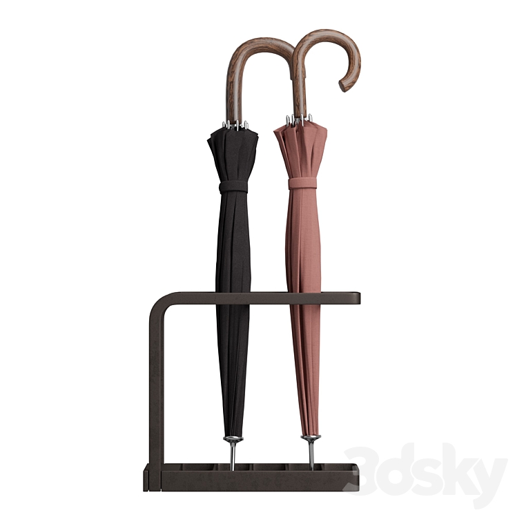 Polder Umbrella Stand 3D Model Free
