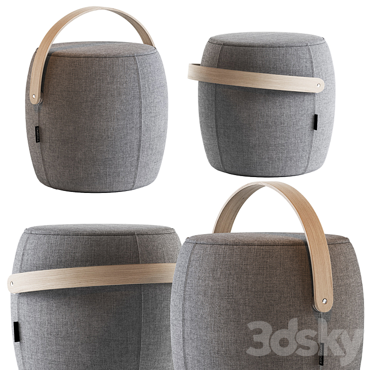 Pouf CARRY ON Offecct 3DS Max Model - thumbnail 1