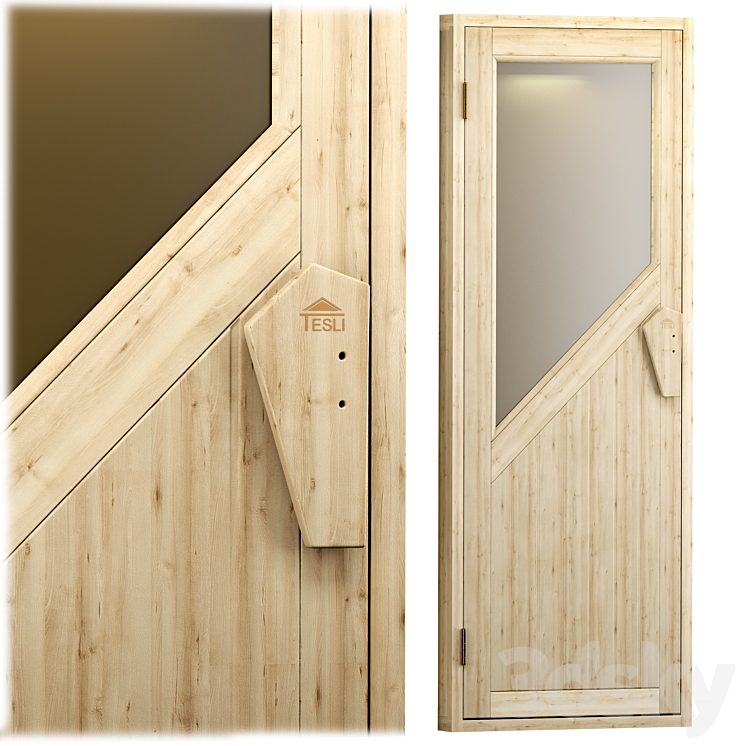 A set of doors for baths saunas and hammam 3D Model