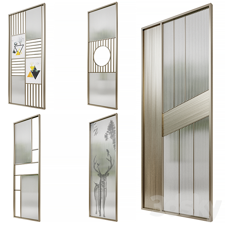 Partition 20 3D Model Free