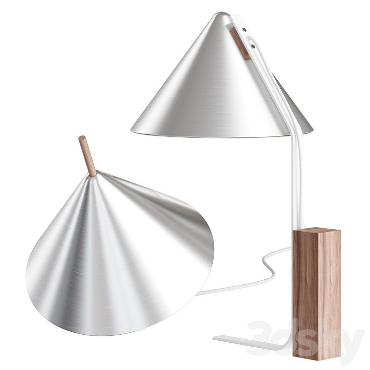 CONE SPINNING | Table lamp 3DS Max - thumbnail 2