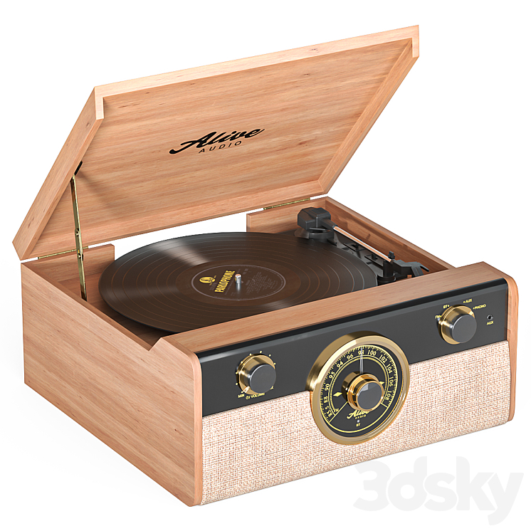 Fusion turntable 3D Model Free