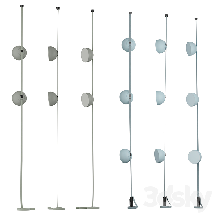 Vibia Plusminus floor 3D Model