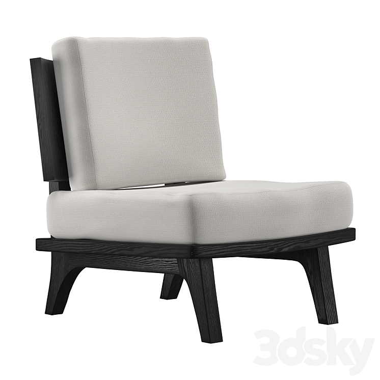 Lounge Chair Hestia 3DS Max - thumbnail 2