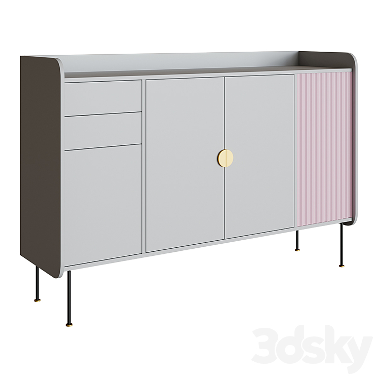 Chest of drawers Lima 3D Model Free