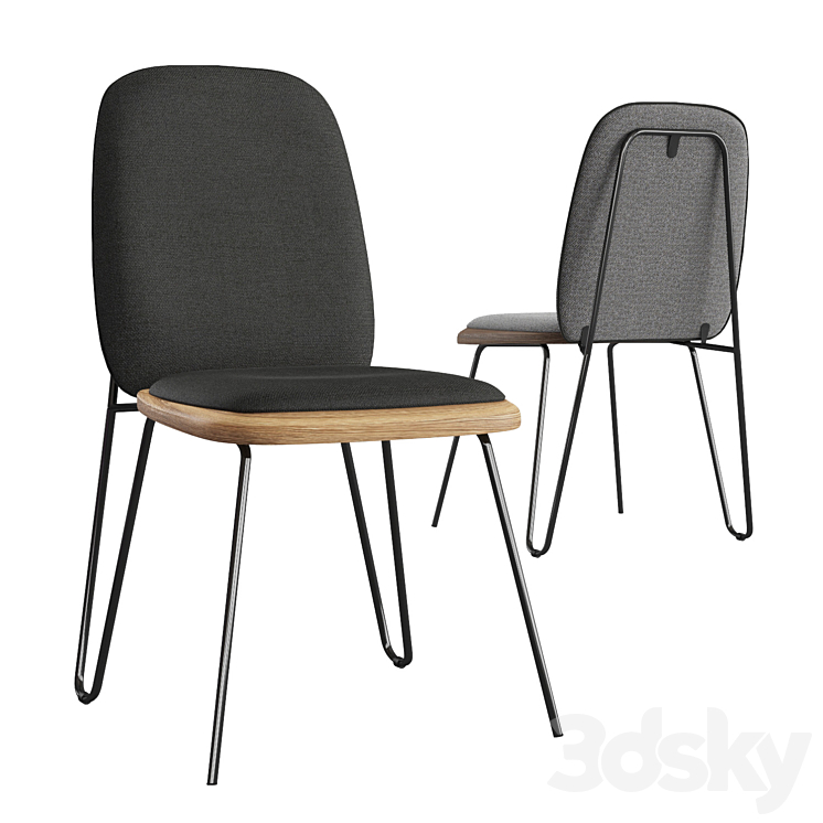 Chair AOS NEW Montly 3DS Max Model - thumbnail 1