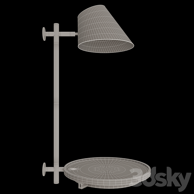 Nordlux Stay Wall Light 3DS Max - thumbnail 2