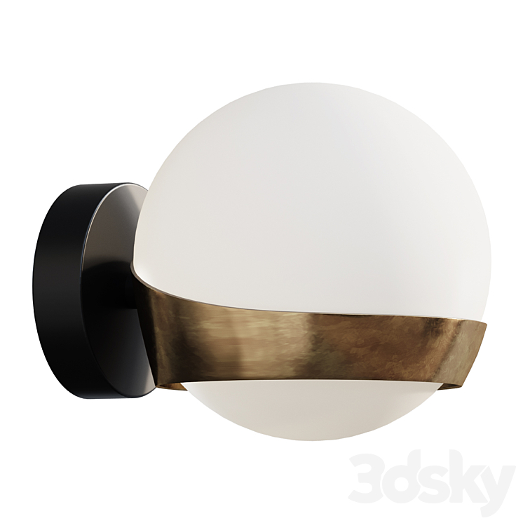 Sconce FR5009 #80361530 wall light 3DS Max Model - thumbnail 1