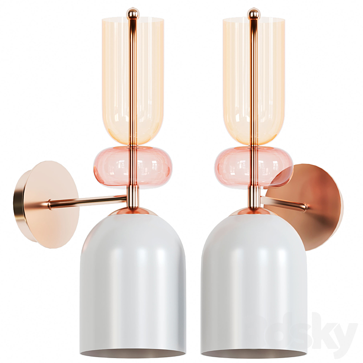 Lumion SUSPENTIONI GILLIAN - Wall light - 3D model