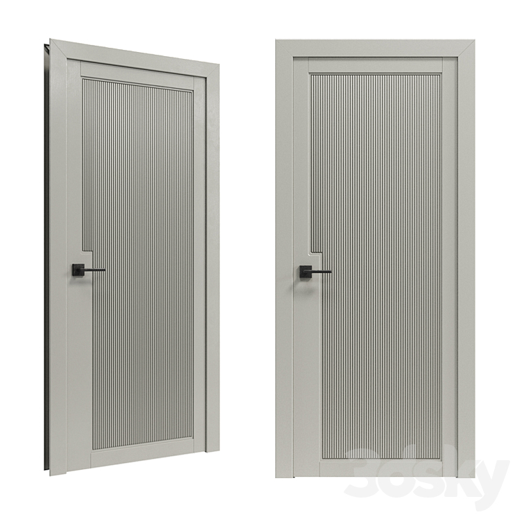 Interior doors Geona Unika 1 and 2 3D Model Free