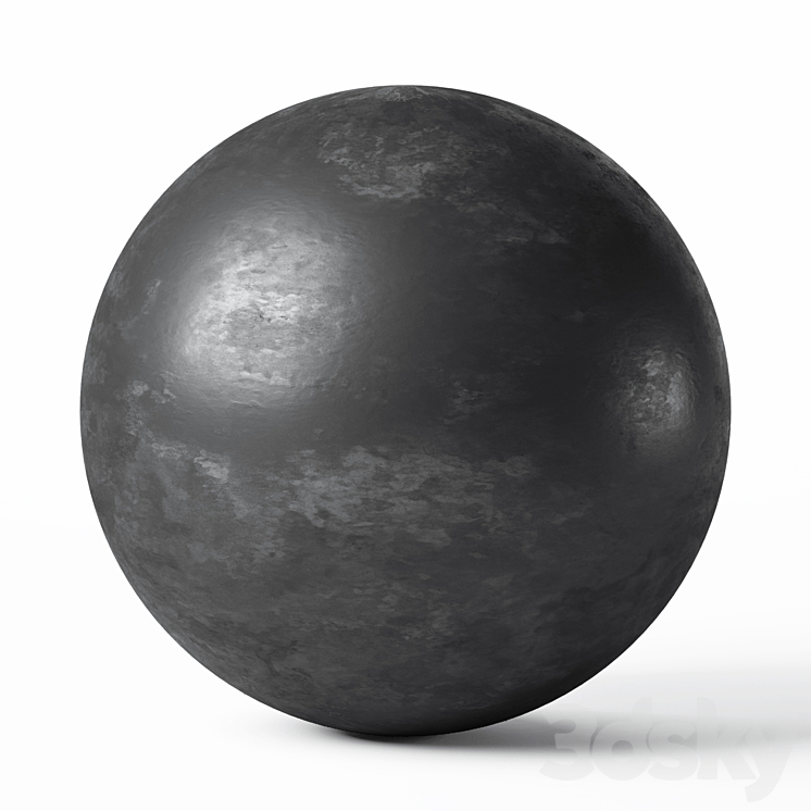 Decorative plaster v06 3D Model Free