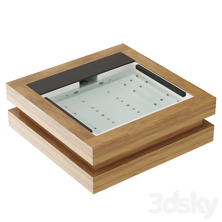 Bathroom Cube 3D Model