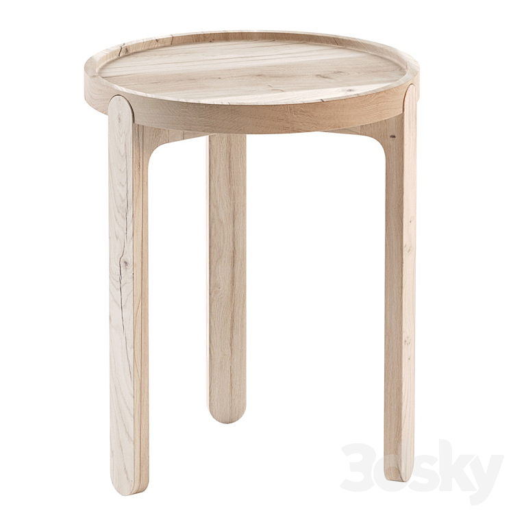 INDSKUD TRAY TABLE 3DS Max Model - thumbnail 1