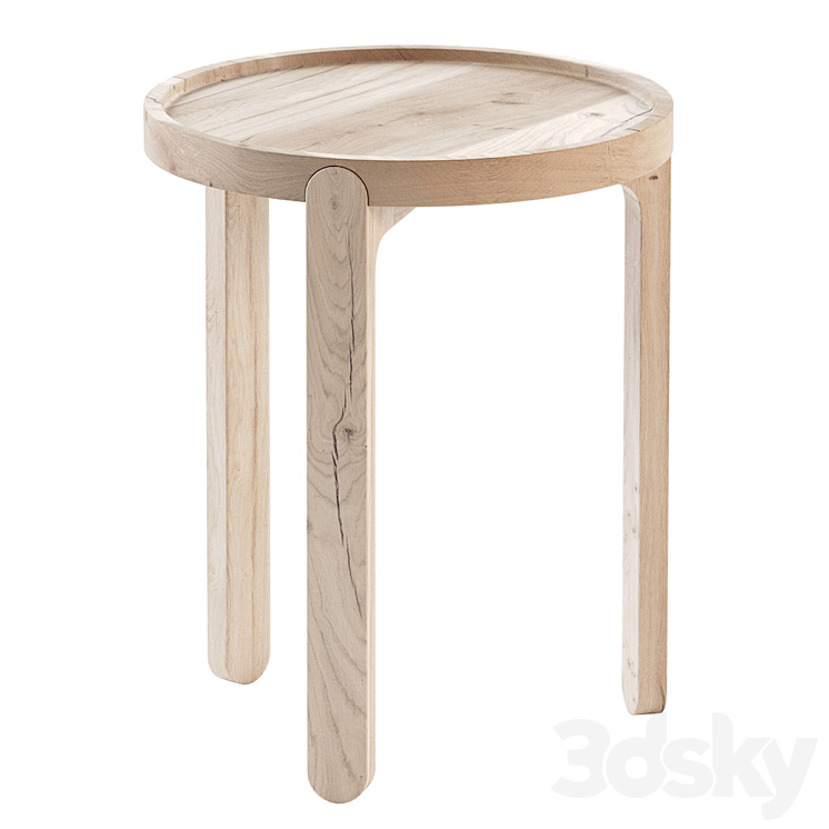 INDSKUD TRAY TABLE 3DS Max Model - thumbnail 2