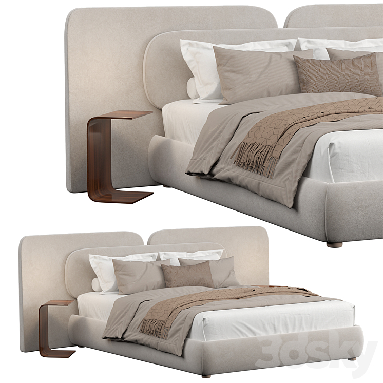 Rove Concepts Angelo Bed 3DS Max - thumbnail 1