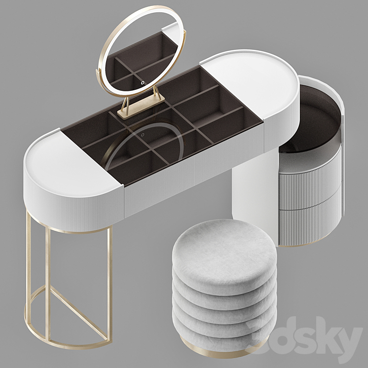 dressing table 3D Model