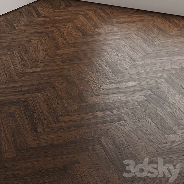 Parquet board 3 (Without plugins) 3D Model Free