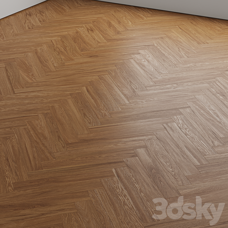 Parquet board 6 (Without plug-ins) 3DS Max Model - thumbnail 2
