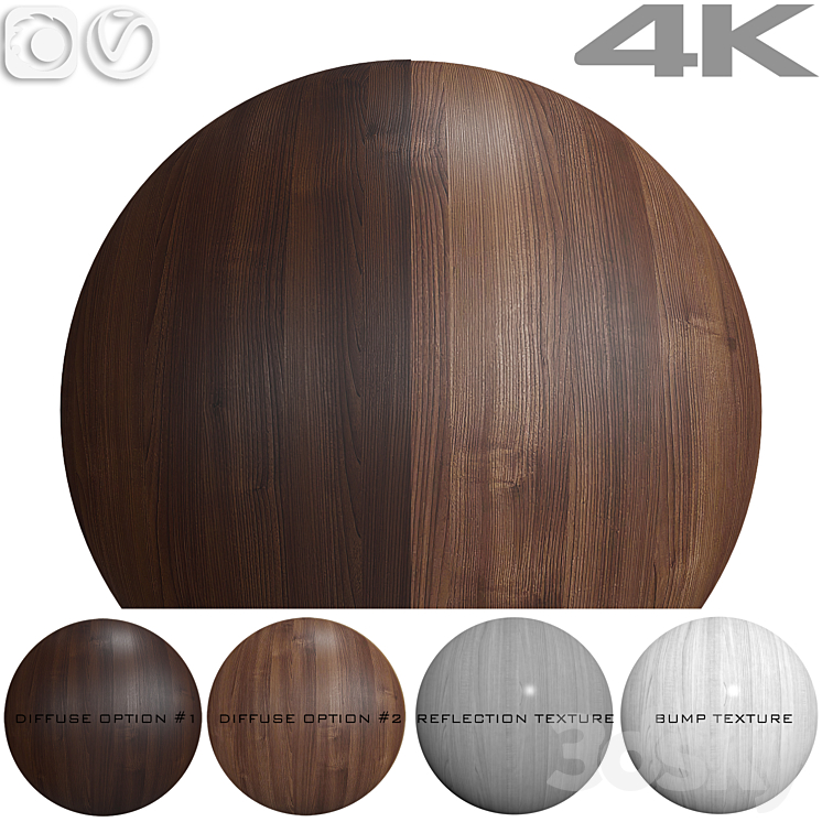 Wood texture – Maple 3DS Max Model - thumbnail 1
