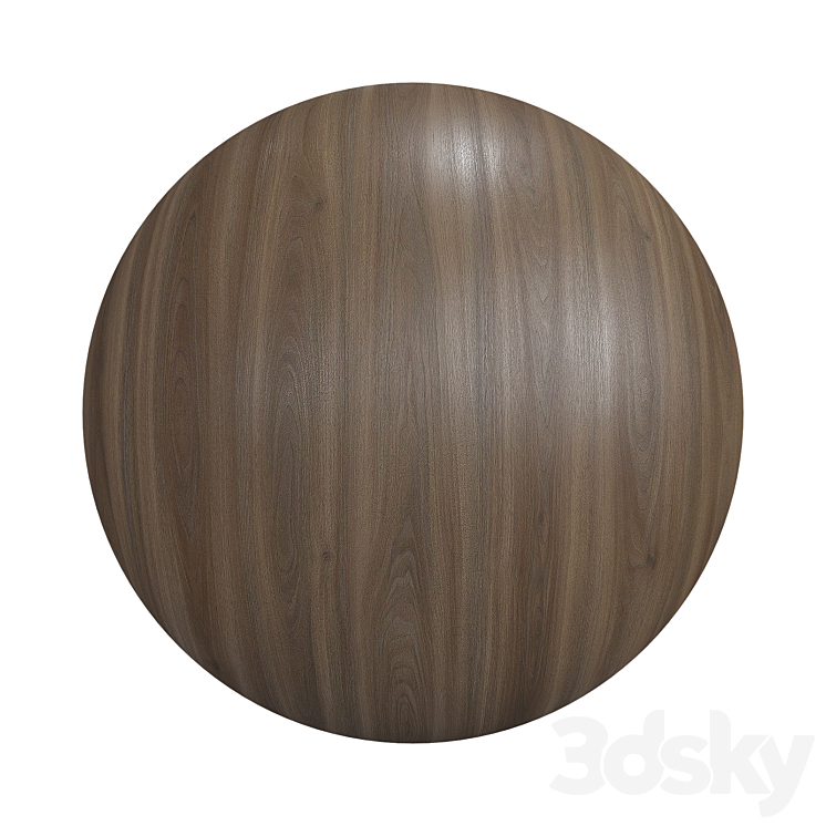 Wood texture – Walnut №7 3DS Max Model - thumbnail 2