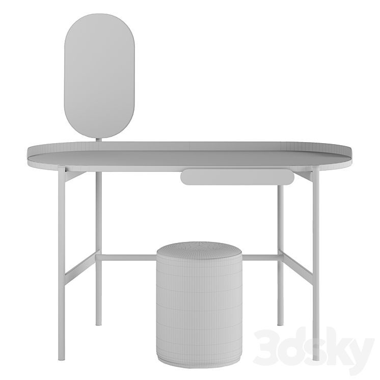 Workplace | Calligaris Madame 3D Model Free