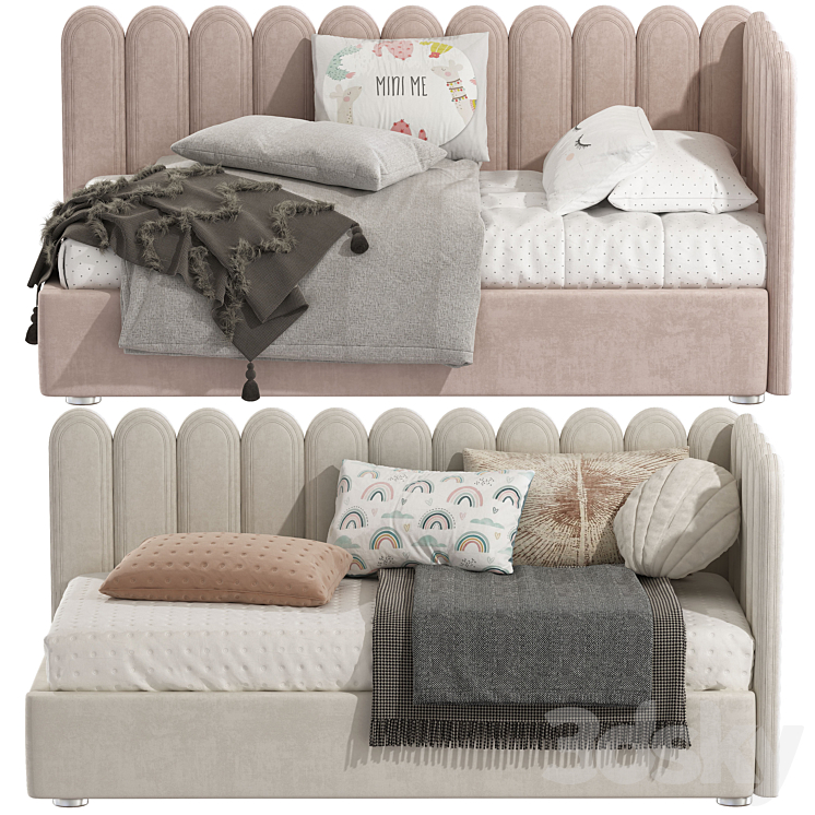 Children’s sofa bed in a modern style 245 3DS Max - thumbnail 2