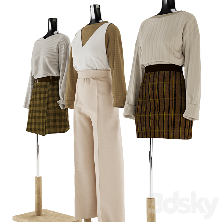 Mannequin Vol 017 3D Model Free