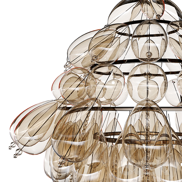 chandelier grapeflut by italamp 3DS Max - thumbnail 2