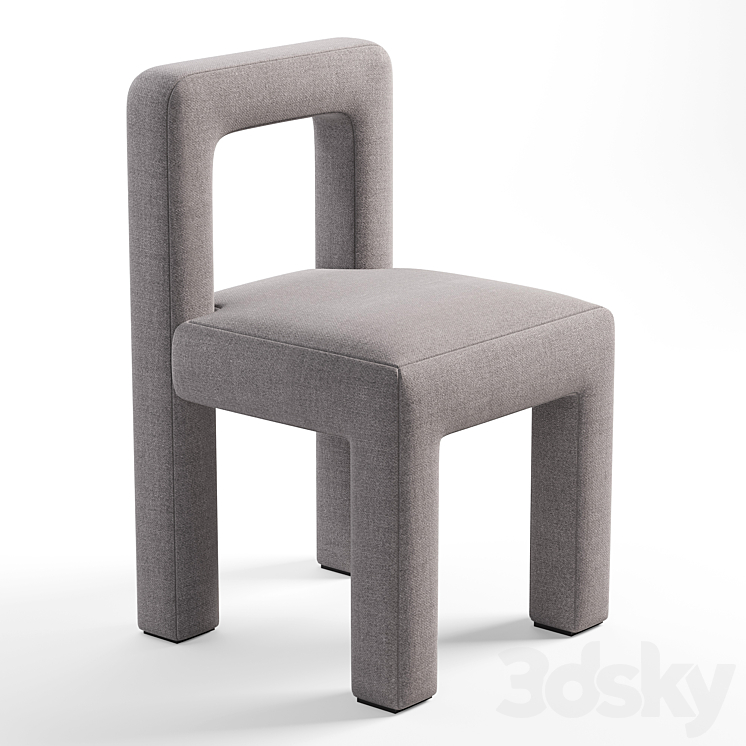 Toptun Dining Chair by Faina Collection 3DS Max Model - thumbnail 1