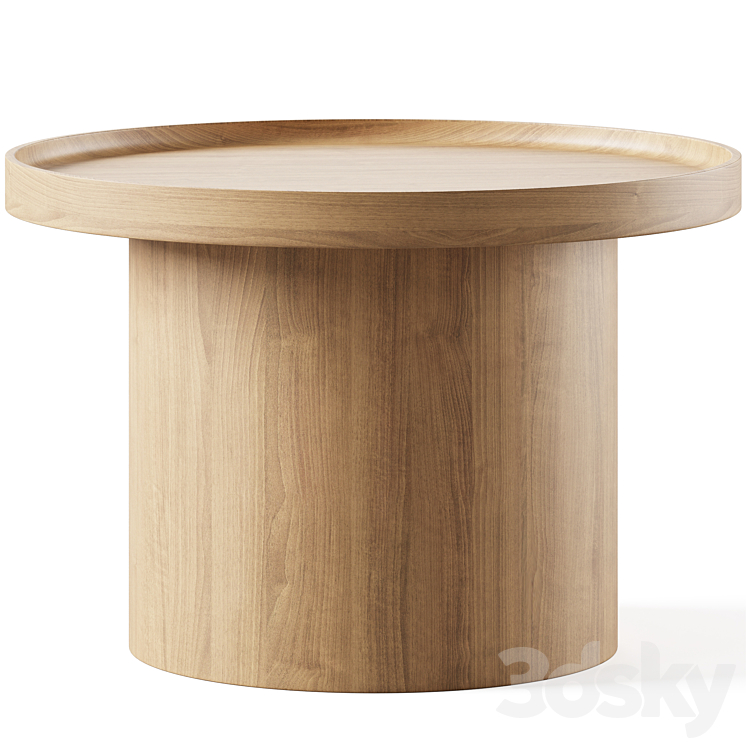 Coffee table Montenot by Cosmo 3D Model Free
