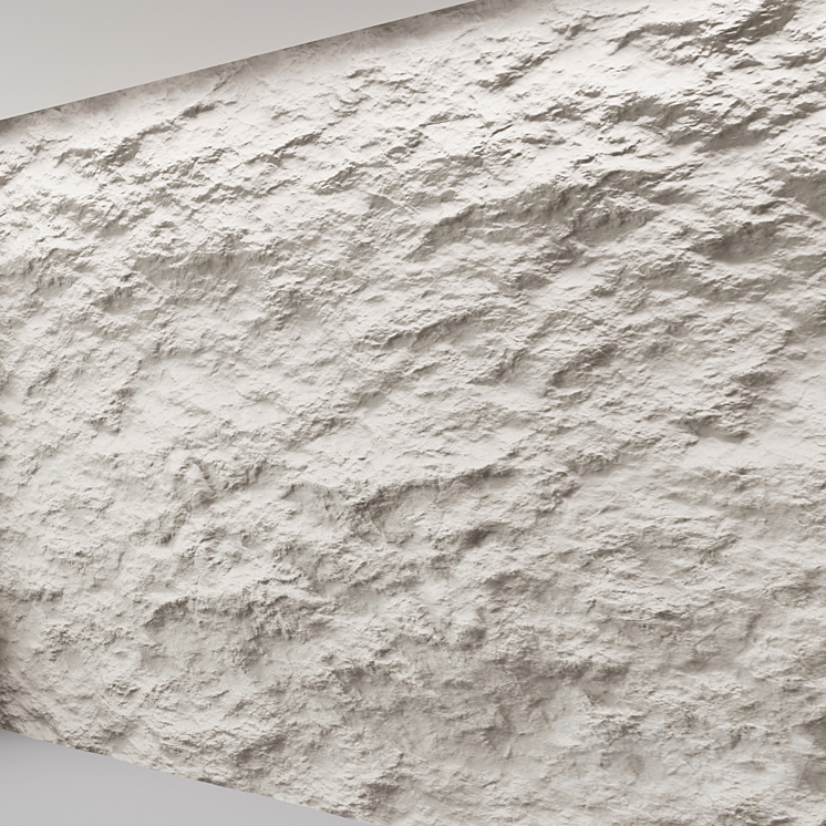 Rock cliff wall №54 3D Model Free