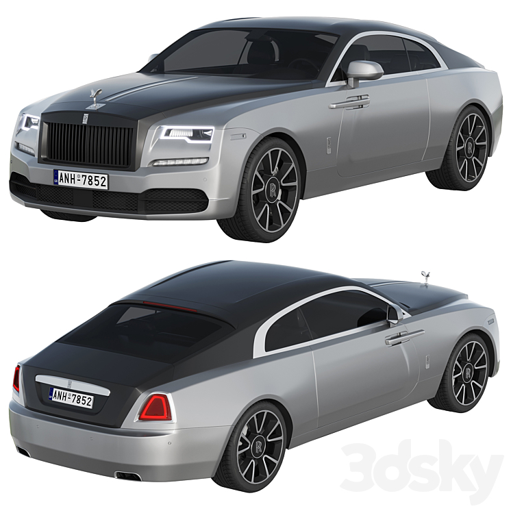 Rolls-Royce Wraith 3D Model