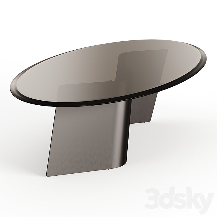 Reflex Angelo ESSE Oval Coffee Table By Tulczinsky 3DS Max - thumbnail 1