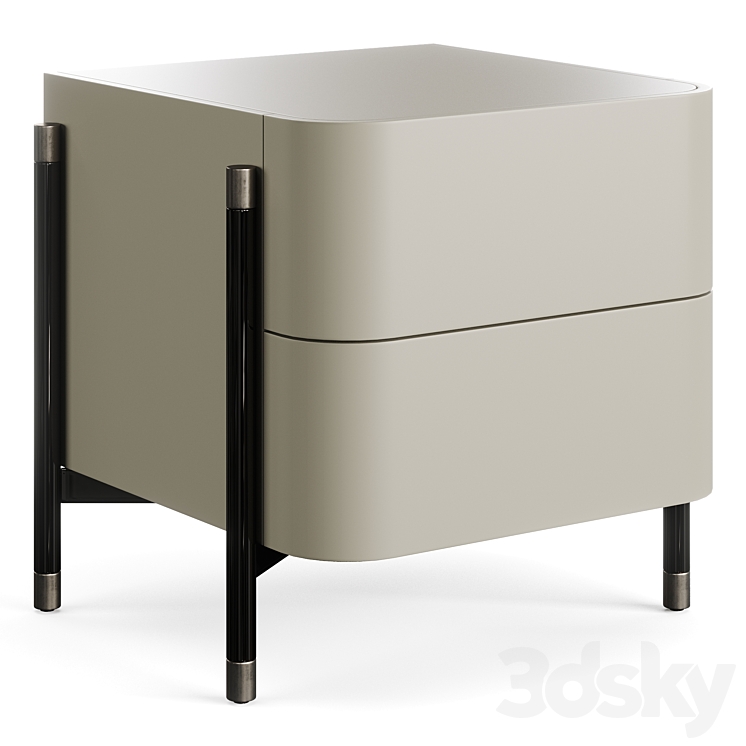 Laskasas Rosie 2022.1 Bedside Table 3D Model