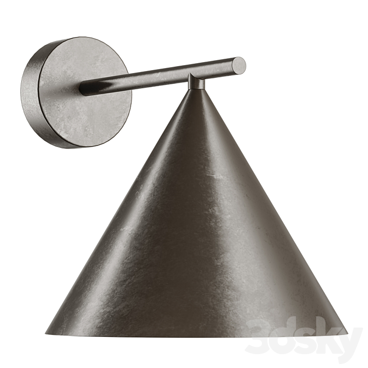 Il Fanale CONE | Wall Light 3DS Max - thumbnail 1