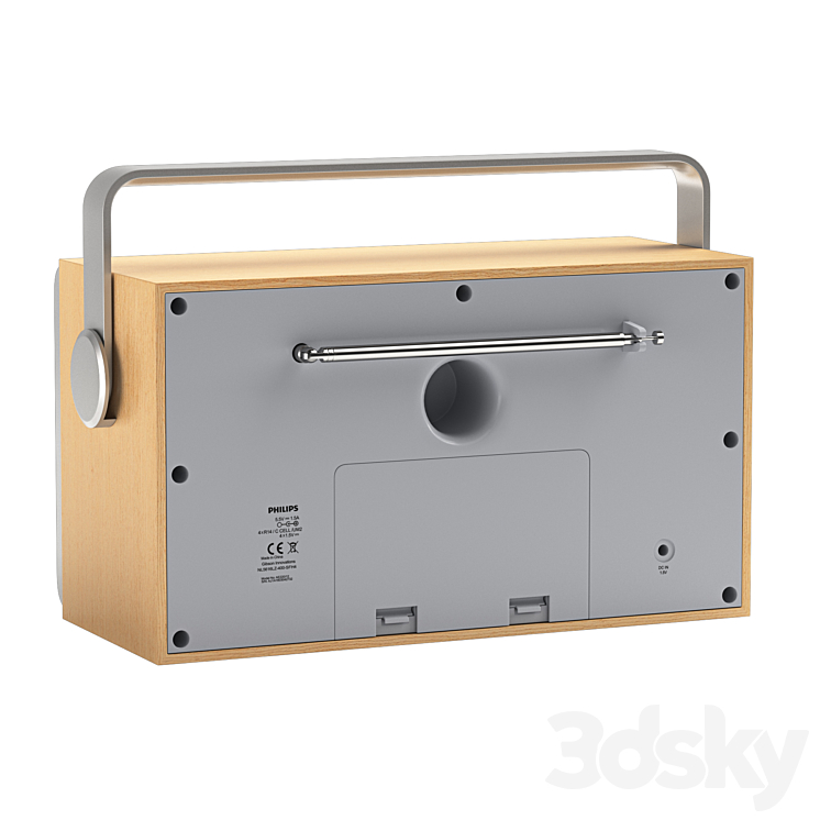 Philips AE5220 Portable Radio 3D Model