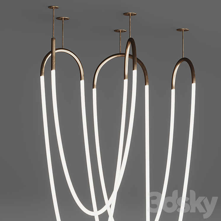 Pendant lamp TNK.01 from NOON 3DS Max - thumbnail 2