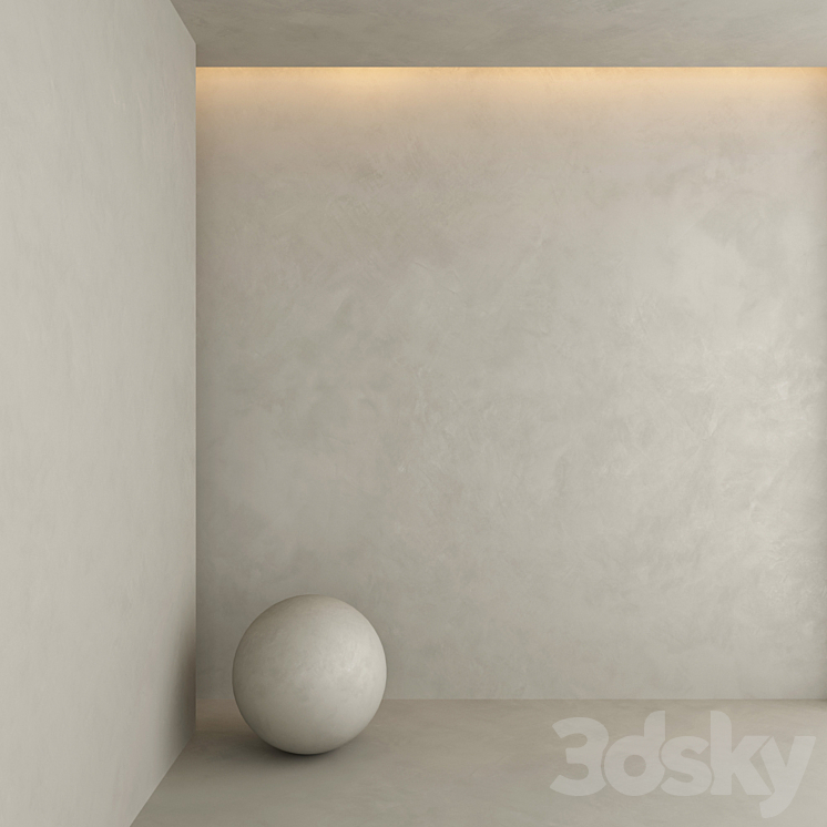 Decorative plaster 10A 3D Model