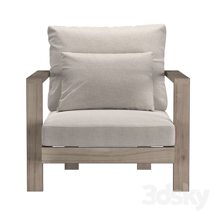 PURE ARMCHAIR 3D Model Free