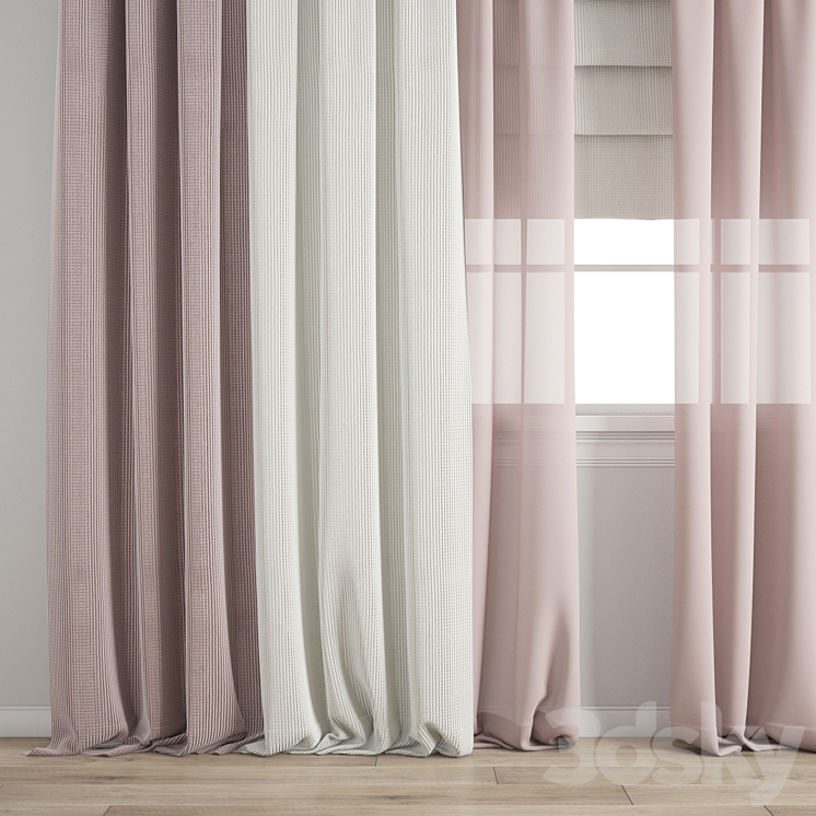 Curtain 550 3D Model