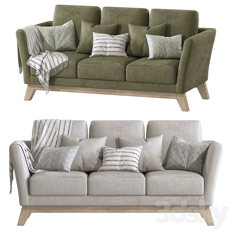 Dublin Sofa Sofa 3D model